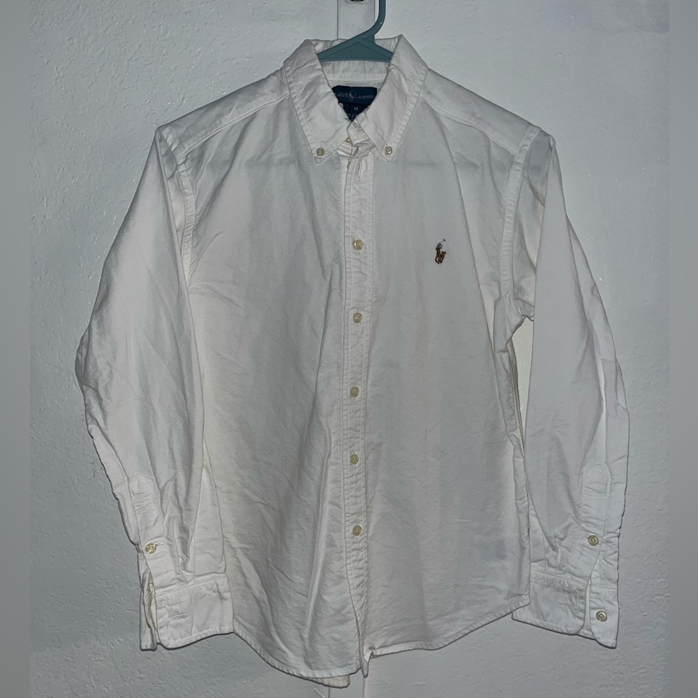 Ralph Lauren Dress Shirt Kids Boys 
Size:14
